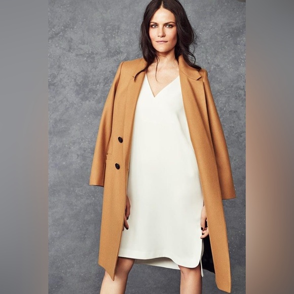 3X SHEIN Curve Camel Light Weight Coat - Picture 4 of 10